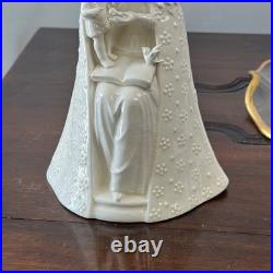 MJ Hummel Goebel 9.5 White Flower Madonna & Infant Jesus 1949-55 West Germany