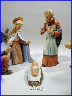 M. I. Hummel Goebel 11 Piece #214 Nativity Set TMK-4 Reinhold Unger