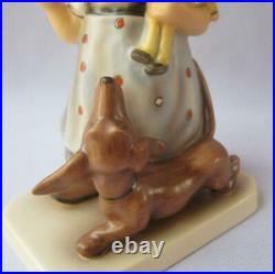 M I Hummel Goebel BEHAVE Porcelain Figurine Germany Mold 339 WIR GEHEN SPAZIEREN