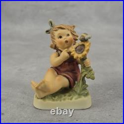 M. I. Hummel Goebel Figurine Sunflower Friends Hum 2104 with Box & COA M. I. Hummel Goebel Figurine Sunflower Friends Hum 2104 with Box & COA
