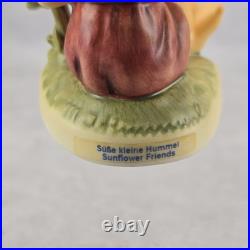 M. I. Hummel Goebel Figurine Sunflower Friends Hum 2104 with Box & COA M. I. Hummel Goebel Figurine Sunflower Friends Hum 2104 with Box & COA
