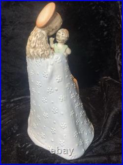 M. I. Hummel Goebel Flower Madonna HUM 10/1. Ht 8 West Germany Mary Jesus