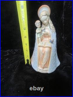 M. I. Hummel Goebel Flower Madonna HUM 10/1. Ht 8 West Germany Mary Jesus