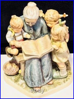 M. I. Hummel Goebel Porcelain Figurine A Story From Grandma Limited Edition Club