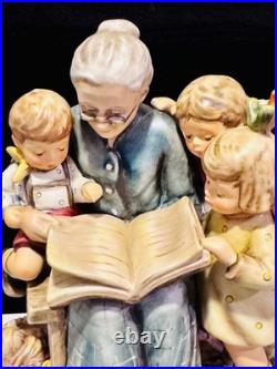M. I. Hummel Goebel Porcelain Figurine A Story From Grandma Limited Edition Club