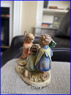 M. I. Hummel Goebel Silent Night Porcelain Figurine CandleHolder 1960s TMK3 #54