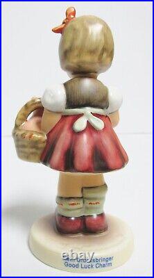 M. I. Hummel Good Luck Charm Porcelain Figurine New Original Box
