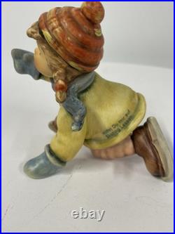 M. I. Hummel Skating Lesson Figurine #1565 Goebel Germany 1998 with Box 3.5 M. I. Hummel Skating Lesson Figurine #1565 Goebel Germany 1998 with Box 3.5