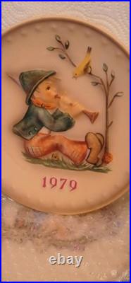 M. J. HUMMEL (W. GOEBEL WEST GERMANY 1972) 9TH ANNUAL PLATE 1979 Hum 272