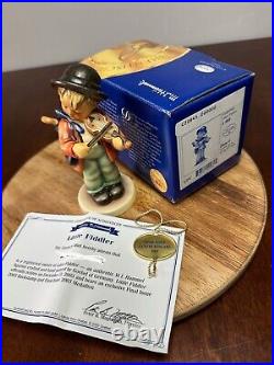 M. J. Hummel Figurine #989 Little Fiddler (with Box) Mfg by Goebel in Germany
