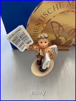 M. J. Hummel Goebel #2113 Extra Extra or Newsboy Helmut Fischer 1999
