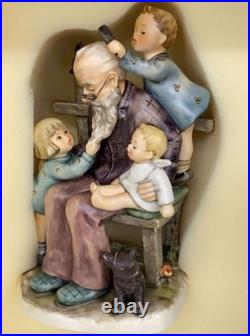 M. J. Hummel Goebel At Grandpa's Figurine Limited Ed Members Piece COA & Box