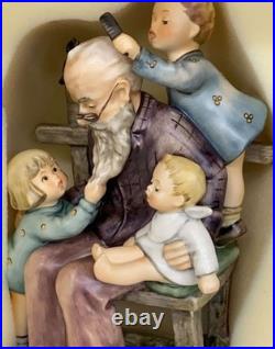 M. J. Hummel Goebel At Grandpa's Figurine Limited Ed Members Piece COA & Box