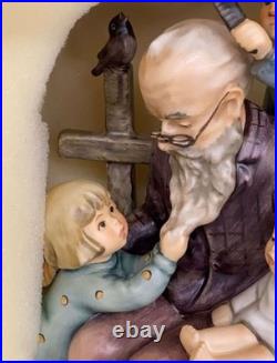 M. J. Hummel Goebel At Grandpa's Figurine Limited Ed Members Piece COA & Box