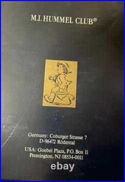 M. J. Hummel Goebel At Grandpa's Figurine Limited Ed Members Piece COA & Box
