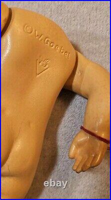 Male Doll MJ Hummel Goebel West Germany Rare 1st Edition Sessl Vinyl READ