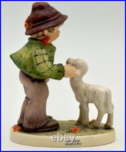 Marvelous Vintage 1989 West Germany Goebel Hummel The Shepherd Boy Figurine
