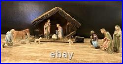 Mint Hummel/Goebel 1965 Vintage Porcelain Nativity 12 Pc Mint Hummel/Goebel 1965 Vintage Porcelain Nativity 12 Pc