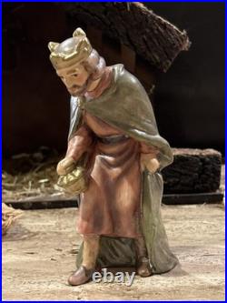 Mint Hummel/Goebel 1965 Vintage Porcelain Nativity 12 Pc Mint Hummel/Goebel 1965 Vintage Porcelain Nativity 12 Pc