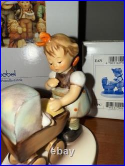 Morning Stroll' Goebel Hummel #375 3/0 First Issue With Original Box MINT Cond Morning Stroll' Goebel Hummel #375 3/0 First Issue With Original Box MINT Cond
