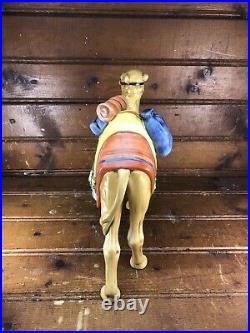 NM Goebel Standing Camel Figurine for Hummel Nativity Set TMK 6 8 1/4 Tall