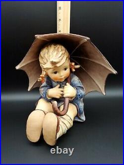 Nice Large Size Vintage 8 Umbrella Girl #152 II B Goebel Hummel Figurine Tmk5