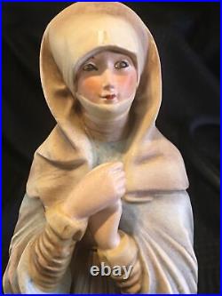 Nuremberg Madonna Praying Statue Goebel Sacrart Figurine Hm-214 1964 Mint Cond