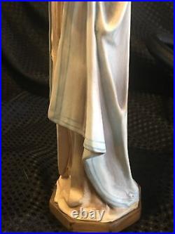 Nuremberg Madonna Praying Statue Goebel Sacrart Figurine Hm-214 1964 Mint Cond