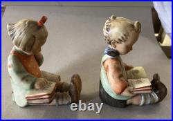 Pair Of Goebel Hummel Bookworm Bookends