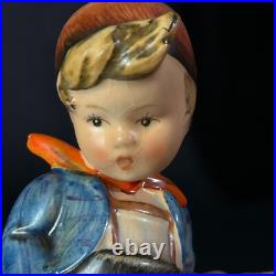 RARE 1930s Goebel Hummel #66 FARM BOY TMK-1 Crown Mark Germany Figurine