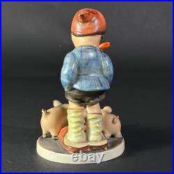 RARE 1930s Goebel Hummel #66 FARM BOY TMK-1 Crown Mark Germany Figurine