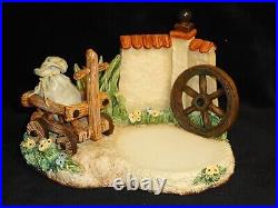 RARE GOEBEL HUMMEL 136 4/0 FRIENDS withFawn + FARM FRIENDS SCAPE/DISPLAY MINT withBx