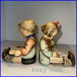 RARE GOEBEL Hummel BOOKWORM BOY & GIRL # 14/A & 14/B