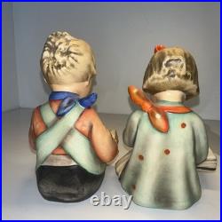 RARE GOEBEL Hummel BOOKWORM BOY & GIRL # 14/A & 14/B