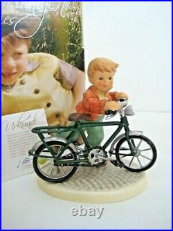 RARE GOEBEL Hummel FIRST TWO WHEELER #2319 TMK9 FOUNDERS COLLECTION MINT