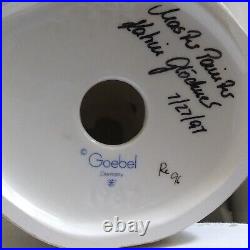 RARE GOEBEL Hummel Full signature Master Painter Make a Wish MINT COA Orig Box
