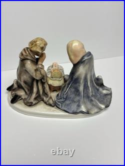 RARE Goebel Hummel 1950 Full Bee Mark HOLY FAMILY A. Moller HX 238 /36 RARE Goebel Hummel 1950 Full Bee Mark HOLY FAMILY A. Moller HX 238 /36