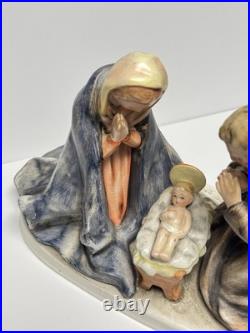 RARE Goebel Hummel 1950 Full Bee Mark HOLY FAMILY A. Moller HX 238 /36 RARE Goebel Hummel 1950 Full Bee Mark HOLY FAMILY A. Moller HX 238 /36