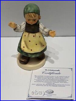 RARE Goebel Hummel 912/c Spring Love Collectible Figurine with Box & COA