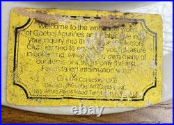 RARE Goebel M. I. Hummel 7th Annual Plate 1977 Hum 270 Boy in Tree West Germany