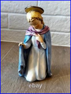 RARE HUMMEL GEOBEL Complete 16 Piece Holy Nativity Set Hand Painted