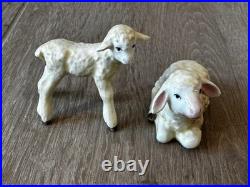 RARE HUMMEL GEOBEL Complete 16 Piece Holy Nativity Set Hand Painted