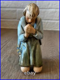 RARE HUMMEL GEOBEL Complete 16 Piece Holy Nativity Set Hand Painted