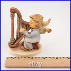 RARE Hummel 2096/B Heavenly Harpist Figurine 4 COA & BOX