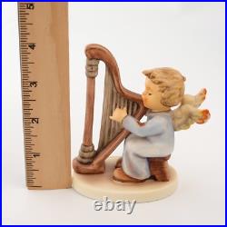 RARE Hummel 2096/B Heavenly Harpist Figurine 4 COA & BOX