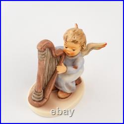 RARE Hummel 2096/B Heavenly Harpist Figurine 4 COA & BOX