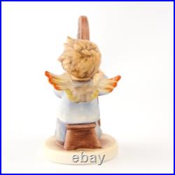 RARE Hummel 2096/B Heavenly Harpist Figurine 4 COA & BOX