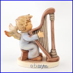 RARE Hummel 2096/B Heavenly Harpist Figurine 4 COA & BOX