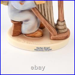 RARE Hummel 2096/B Heavenly Harpist Figurine 4 COA & BOX