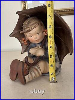 RARE LARGE HUMMEL UMBRELLA GIRL #152 B TMK 2 Goebel Hummel GERMANY 8